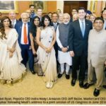 US House Speaker, Shalabh Kr and others with Modi in US